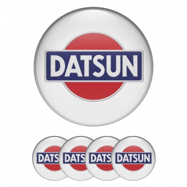 Datsun Emblem Logo Stickers Center Cap White background