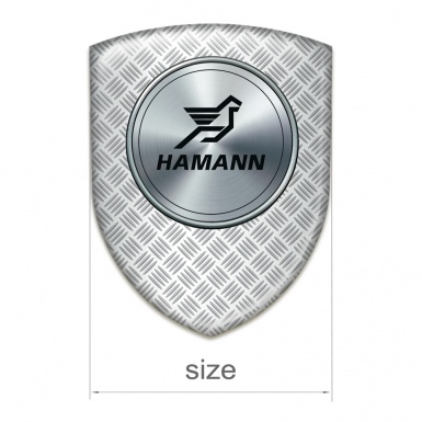 Hamann Tuning Emblem Mesh Effect Print and Round logo 