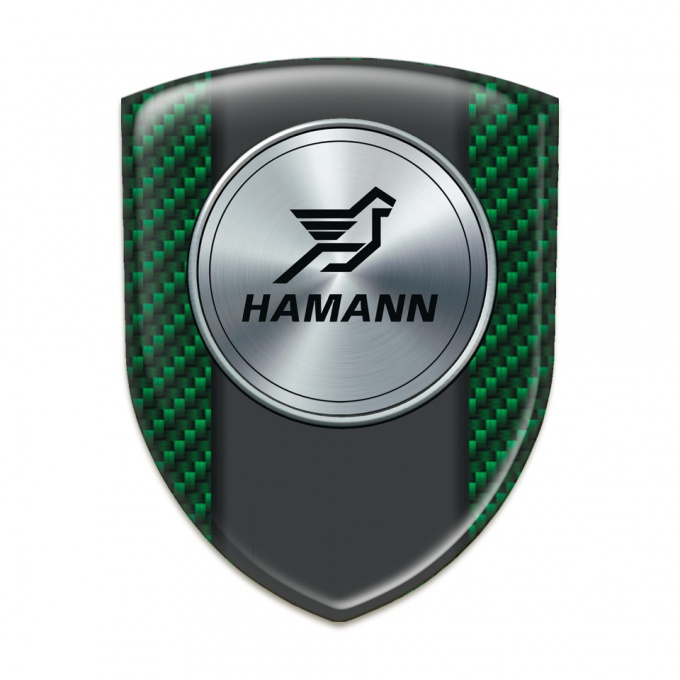 Hamann Car Accessories Badge Green Carbon Model 