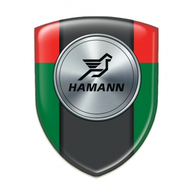 Hamann Car Interior Badge Green Red Model 