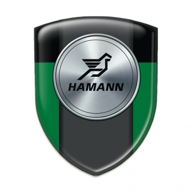 Hamann Logo Emblem Green Black Model 