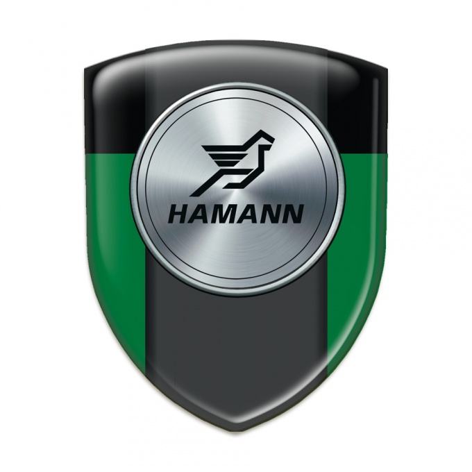 Hamann Logo Emblem Green Black Model 