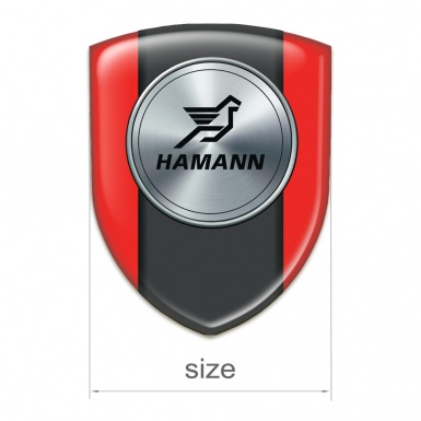 Hamann Tuning Badge Tuning Badge Red Model 