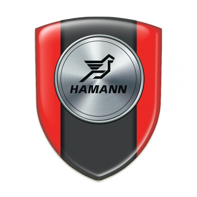 Hamann Tuning Badge Tuning Badge Red Model 