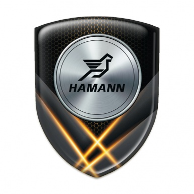 Hamann Tuning Emblem Orange Crossed Lights model 