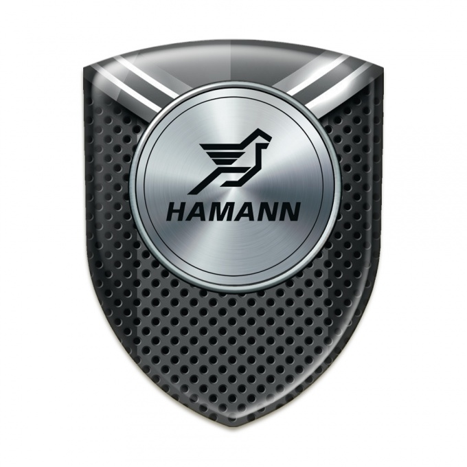 Hamann Resin Sticker Perforated base with Grey Detail Model 