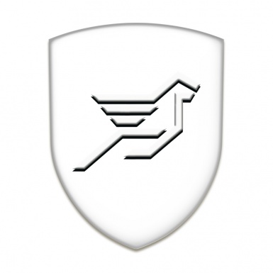 Hamann Emblem Exterior White Base Big Logo 