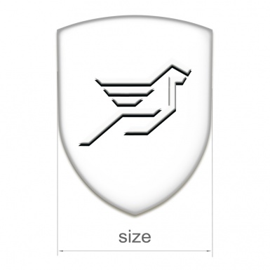 Hamann Emblem Exterior White Base Big Logo 