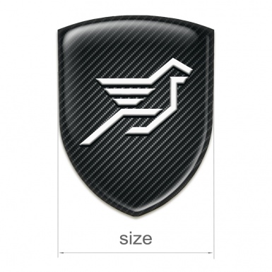 Hamann Car Interior Badge Dark Carbon Big Logo 