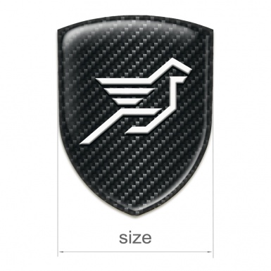 Hamann Silicone Badge dark carbon Base Big Logo 