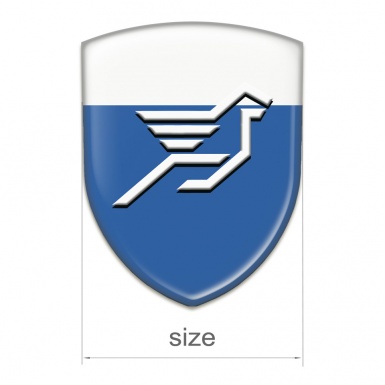 Hamann Self Adhesive Emblem Logo Blue White Base Big Logo 