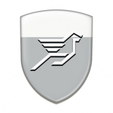 Hamann Domed Emblem Grey White Base Big Logo 