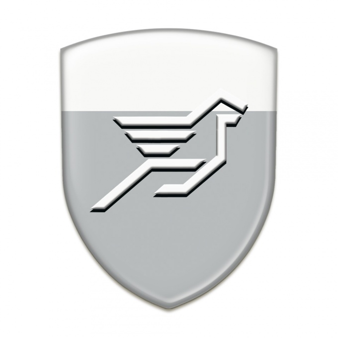 Hamann Domed Emblem Grey White Base Big Logo 