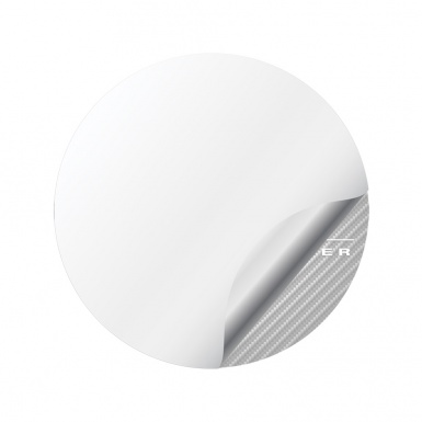Azev Silicone Stickers for Center Caps Carbon
