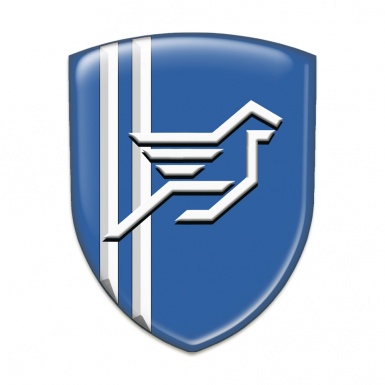 Hamann Tuning Emblem Blue Print White Lines 