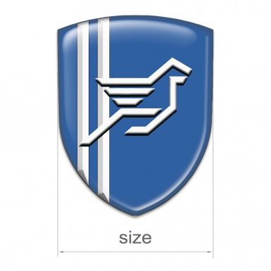 Hamann Tuning Emblem Blue Print White Lines 