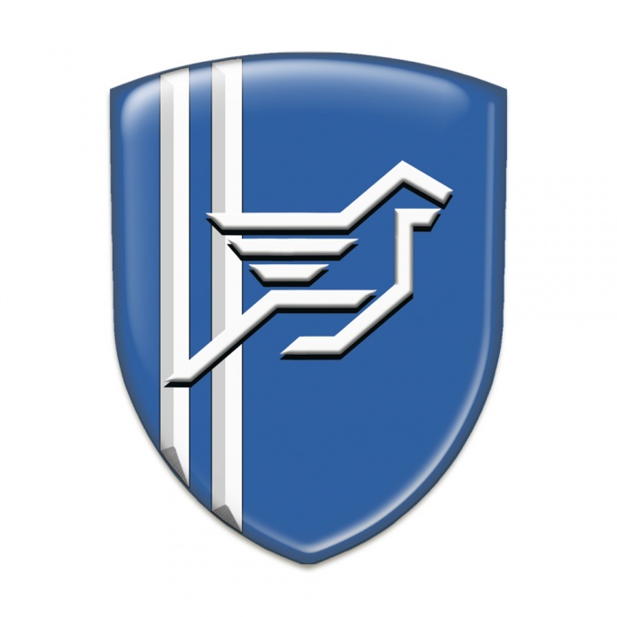 Hamann Tuning Emblem Blue Print White Lines 