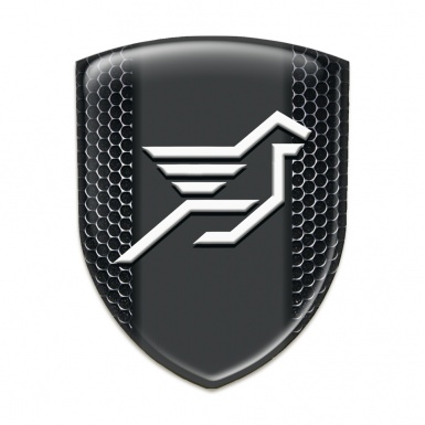 Hamann 3D Gel Emblem Perforated Steel effect 