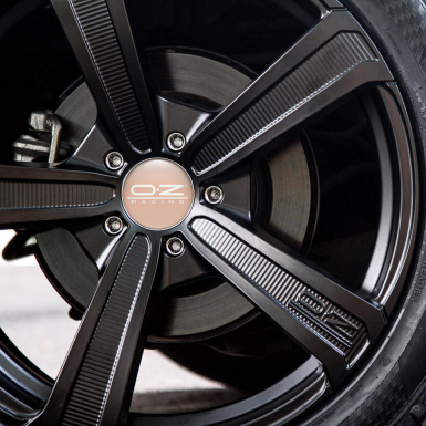 OZ Wheel Emblems for Center Caps Pink Edition