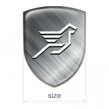 Hamann Silicone Badge High End Brushed Metal Effect 