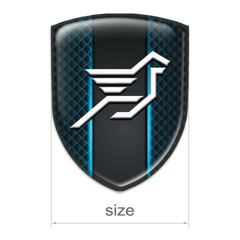 Hamann 3D Gel Emblem Mesh with Neon Effect 