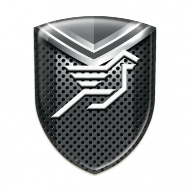 Hamann Auto Emblem Perforated base with Grey Detail Edition 