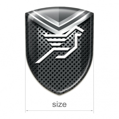 Hamann Auto Emblem Perforated base with Grey Detail Edition 