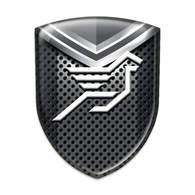 Hamann Auto Emblem Perforated base with Grey Detail Edition 