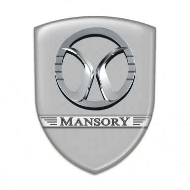 Mansory Emblem Exterior Stylish Grey Design 