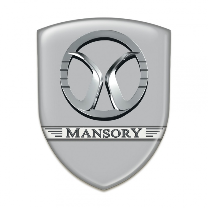 Mansory Emblem Exterior Stylish Grey Design 