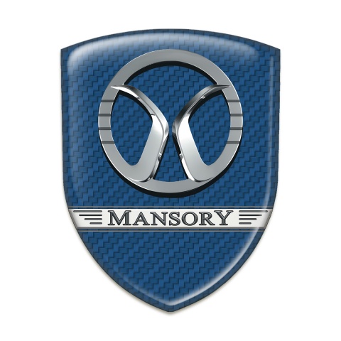 Mansory Silicone Shield Navy Blue Carbon Design 