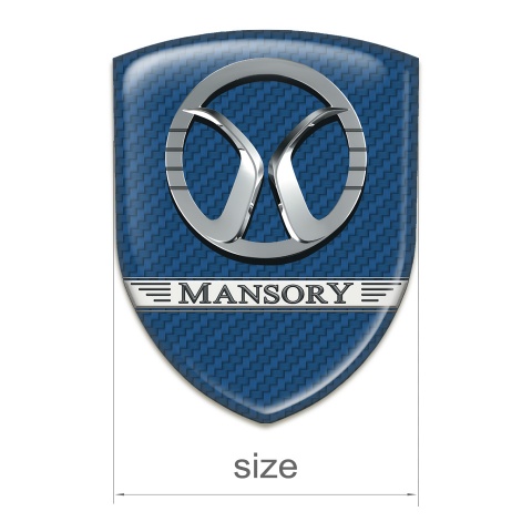 Mansory Silicone Shield Navy Blue Carbon Design 