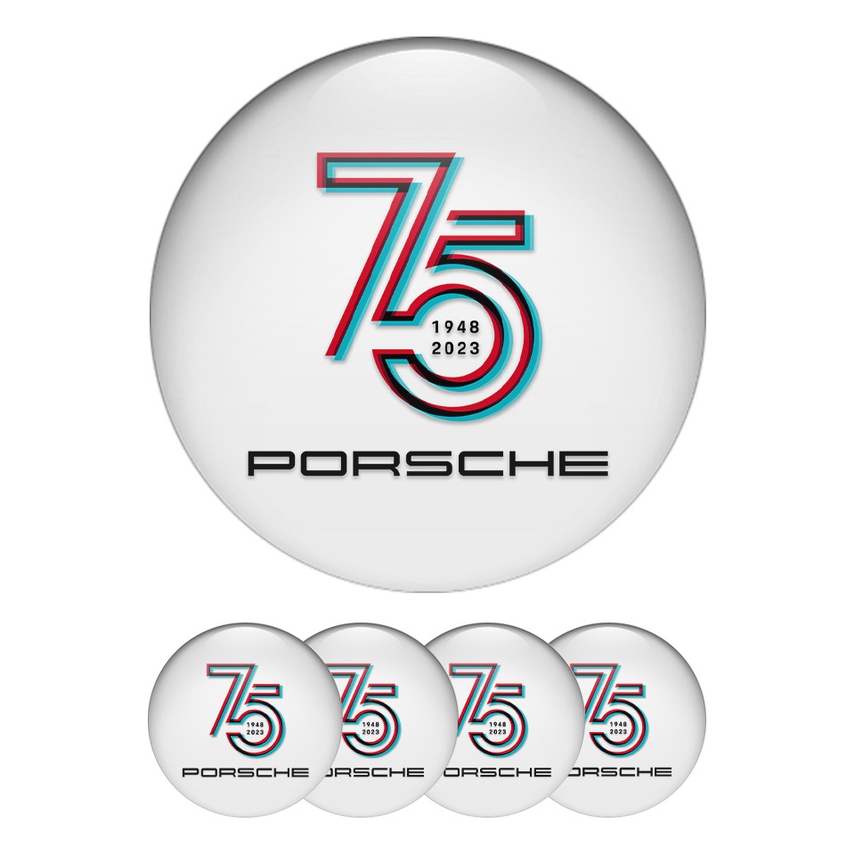 PORSCHE 75 ANNIVERSARY DECAL