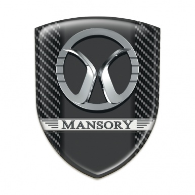 Mansory Tuning Badge Black carbon Style 