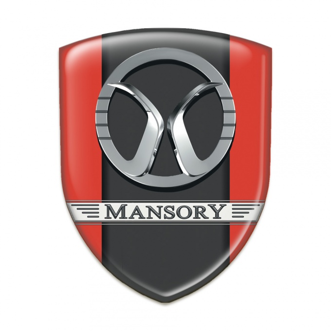 Mansory Tuning Badge High End Red Edition 