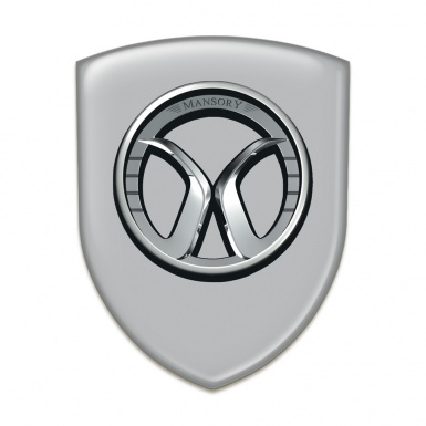 Mansory Logo Emblem High Quality Grey Edition 