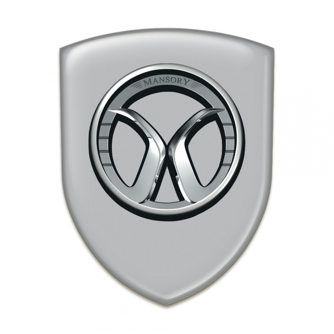 Mansory Logo Emblem High Quality Grey Edition 