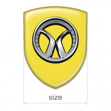 MAN Emblem Badge Logo Yellow edition 