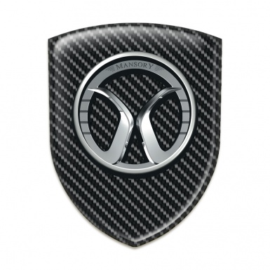 Mansory Logo Emblem Black carbon Edition 