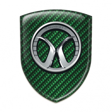 Mansory Resin Sticker Green Carbon edition 