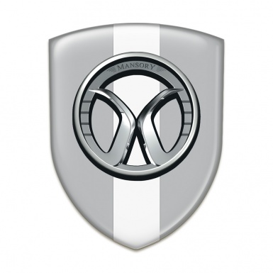 Mansory Emblem Interior Grey with White tape