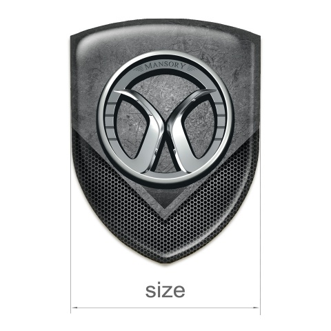 Mansory Resin Sticker Scratched stone Model 