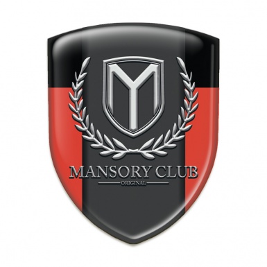 Mansory Emblem Interior red Black pattern 