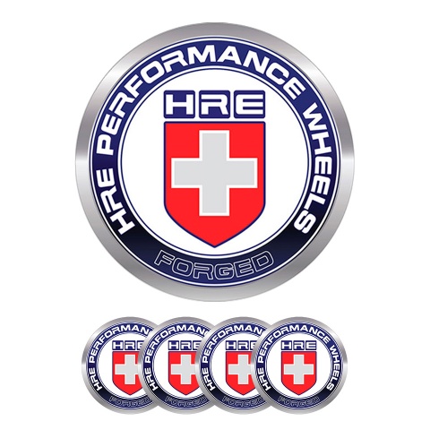 HRE Wheel Center Caps Emblem Forged