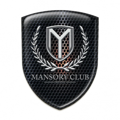 Mansory Tuning Badge Logo Shadow pattern 