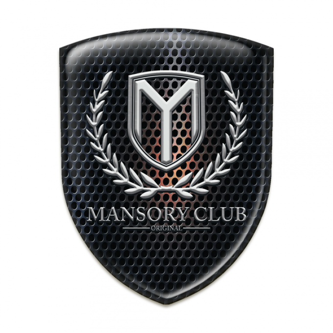 Mansory Tuning Badge Logo Shadow pattern 