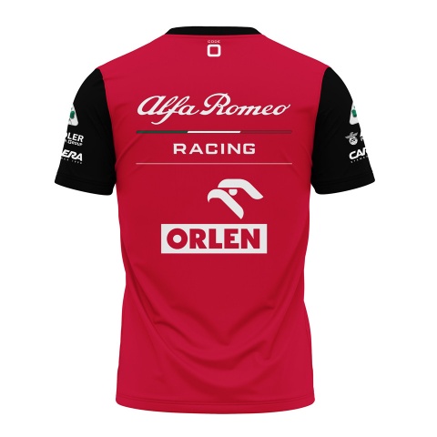 Alfa Romeo T-shirt Racing Red White Edition