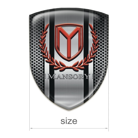 Mansory Emblem Badge Logo Stylish Version 