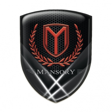 Mansory Emblem Exterior Crossed Lights Style 