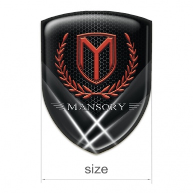 Mansory Emblem Exterior Crossed Lights Style 